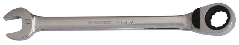 Ключ рожково-накидной 13mm с трещоткой