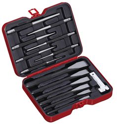 Набор бородков и зубил, 14 предметов