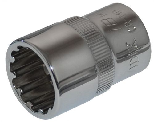 Универсальная торцевая головка 3/8" 18mm