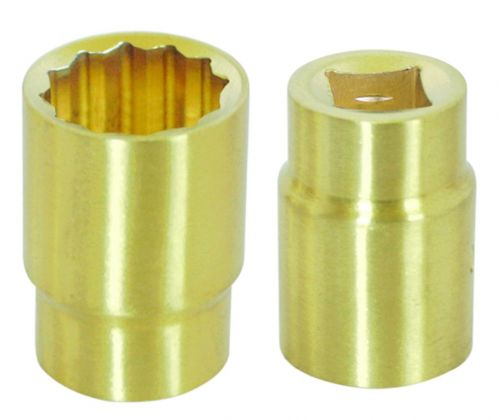 Не искрящийся инструмент,  1/2" Головка торцевая, метрическая, 12 граней - 22 мм