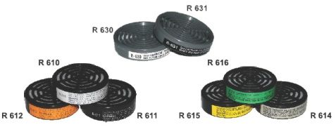 Картридж для респиратора RM-601,602,603, противоаэрозольный