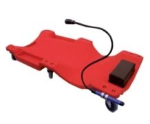 Пластиковый ремонтный лежак, передвижной